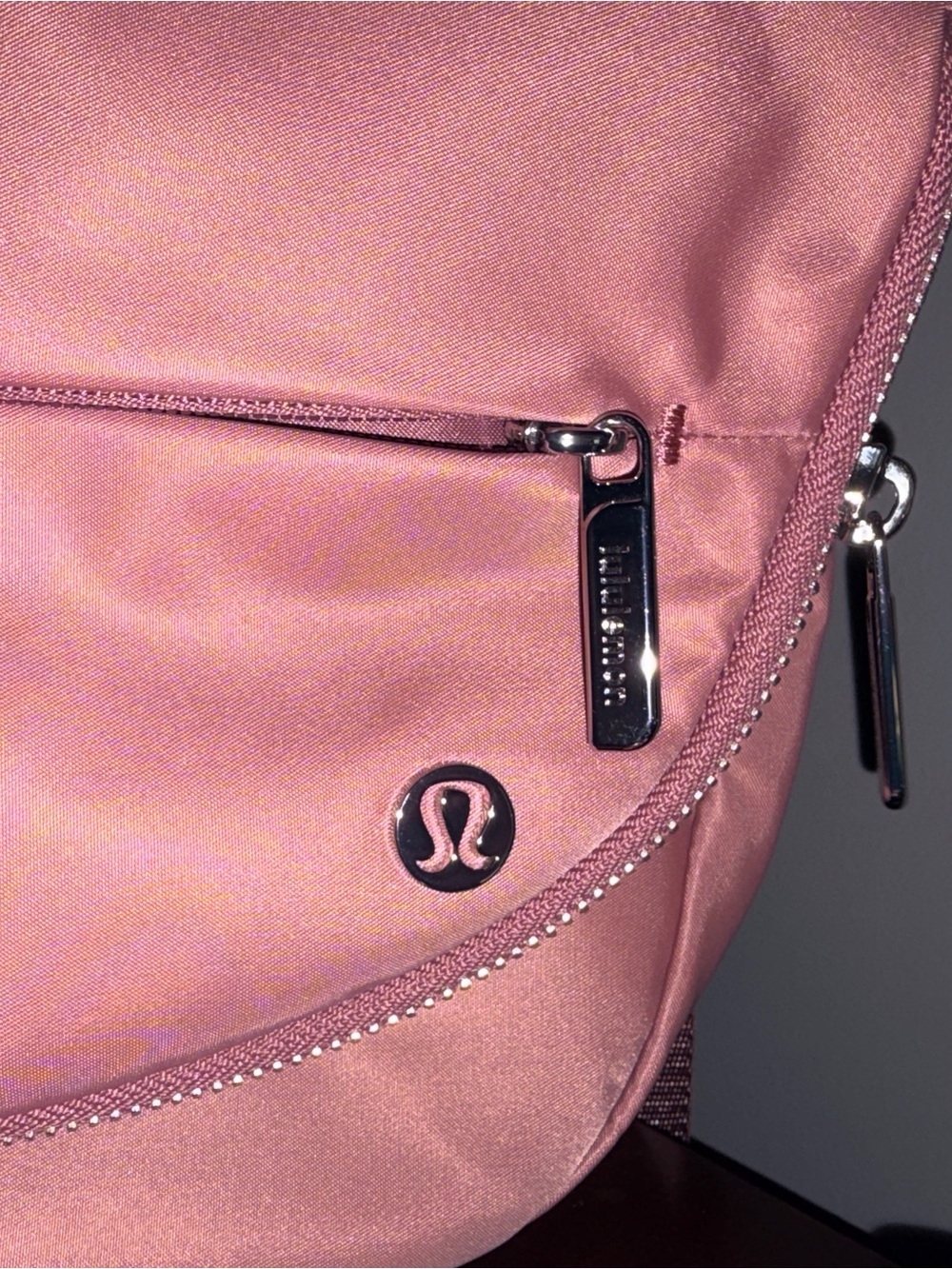 lululemon all night festival bag, 5liter Spiced Chai Pink Everyday bag